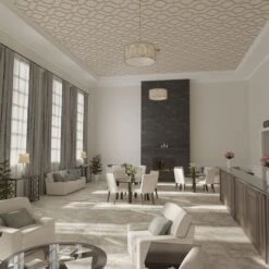 33W X 33H X 38T Small Bradley Decorative Fretwork Wood Ceiling Panels, Red Oak -ZORO Materials Sale PCI20Enterprises20dba20Ekena20Millwork 2029754xx07xx5f3019