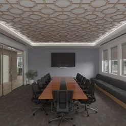 33W X 33H X 38T Small Bradley Decorative Fretwork Wood Ceiling Panels, Red Oak -ZORO Materials Sale PCI20Enterprises20dba20Ekena20Millwork 2029754xx08xx3bb962