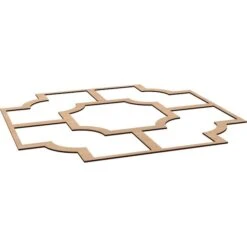 66 56W X 66 56H X 14T Large Bradley Decorative Fretwork Wood Ceiling Panels, Hickory -ZORO Materials Sale PCI20Enterprises20dba20Ekena20Millwork 2029759xx05xxa57ae8