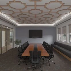 66 56W X 66 56H X 38T Large Bradley Decorative Fretwork Wood Ceiling Panels, Maple -ZORO Materials Sale PCI20Enterprises20dba20Ekena20Millwork 2029763xx08xx4f53e0
