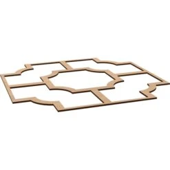 66 56W X 66 56H X 38T Large Bradley Decorative Fretwork Wood Ceiling Panels, Hickory -ZORO Materials Sale PCI20Enterprises20dba20Ekena20Millwork 2029766xx05xx17da21