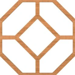 33W X 33H X 14T Small Cameron Decorative Fretwork Wood Ceiling Panels, Cherry -ZORO Materials Sale PCI20Enterprises20dba20Ekena20Millwork 2029772xx01xx59af6e