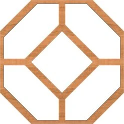 33W X 33H X 38T Small Cameron Decorative Fretwork Wood Ceiling Panels, Cherry -ZORO Materials Sale PCI20Enterprises20dba20Ekena20Millwork 2029779xx01xx07964c