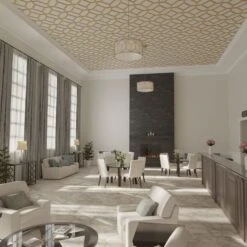 33W X 33H X 38T Small Cameron Decorative Fretwork Wood Ceiling Panels, Wood Paint Grade -ZORO Materials Sale PCI20Enterprises20dba20Ekena20Millwork 2029781xx07xx057b90