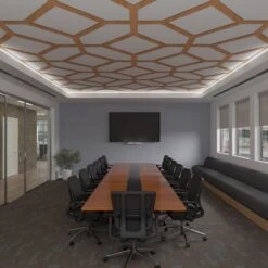 66 56W X 66 56H X 14T Large Cameron Decorative Fretwork Wood Ceiling Panels, Cherry -ZORO Materials Sale PCI20Enterprises20dba20Ekena20Millwork 2029786xx08xx8c666d