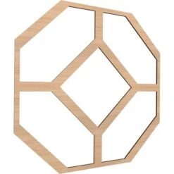 66 56W X 66 56H X 38T Large Cameron Decorative Fretwork Wood Ceiling Panels, Hickory -ZORO Materials Sale PCI20Enterprises20dba20Ekena20Millwork 2029794xx02xx817539