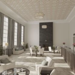 29 78W X 29 78H X 14T Small Fowler Decorative Fretwork Wood Ceiling Panels, Red Oak -ZORO Materials Sale PCI20Enterprises20dba20Ekena20Millwork 2029803xx07xx323fcd