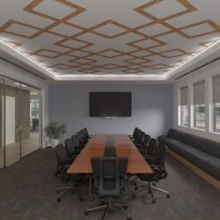 638W X 638H X 14T Large Fowler Decorative Fretwork Wood Ceiling Panels, Cherry -ZORO Materials Sale PCI20Enterprises20dba20Ekena20Millwork 2029814xx08xxb33c86