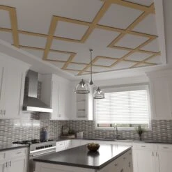 638W X 638H X 14T Large Fowler Decorative Fretwork Wood Ceiling Panels, Wood Paint Grade -ZORO Materials Sale PCI20Enterprises20dba20Ekena20Millwork 2029816xx09xx2bfe04