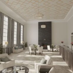 638W X 638H X 14T Large Fowler Decorative Fretwork Wood Ceiling Panels, Red Oak -ZORO Materials Sale PCI20Enterprises20dba20Ekena20Millwork 2029817xx07xxf59b51