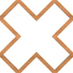 638W X 638H X 38T Large Fowler Decorative Fretwork Wood Ceiling Panels, Cherry -ZORO Materials Sale PCI20Enterprises20dba20Ekena20Millwork 2029821xx01xx10c00c