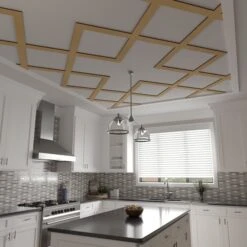 638W X 638H X 38T Large Fowler Decorative Fretwork Wood Ceiling Panels, Wood Paint Grade -ZORO Materials Sale PCI20Enterprises20dba20Ekena20Millwork 2029823xx09xx4cdc48