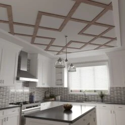 638W X 638H X 38T Large Fowler Decorative Fretwork Wood Ceiling Panels, Walnut -ZORO Materials Sale PCI20Enterprises20dba20Ekena20Millwork 2029825xx09xx1fcd8c