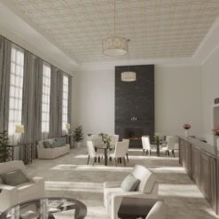 23 38W X 23 38H X 14T Small Lilley Decorative Fretwork Wood Ceiling Panels, Birch -ZORO Materials Sale PCI20Enterprises20dba20Ekena20Millwork 2029827xx07xx29750b