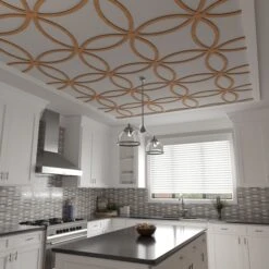 23 38W X 23 38H X 14T Small Lilley Decorative Fretwork Wood Ceiling Panels, Cherry -ZORO Materials Sale PCI20Enterprises20dba20Ekena20Millwork 2029828xx09xxc07ace