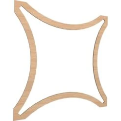 23 38W X 23 38H X 14T Small Lilley Decorative Fretwork Wood Ceiling Panels, Hickory -ZORO Materials Sale PCI20Enterprises20dba20Ekena20Millwork 2029829xx02xx9b6068