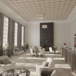 23 38W X 23 38H X 38T Small Lilley Decorative Fretwork Wood Ceiling Panels, Alder -ZORO Materials Sale PCI20Enterprises20dba20Ekena20Millwork 2029833xx07xxe90de0 1