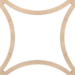 23 38W X 23 38H X 38T Small Lilley Decorative Fretwork Wood Ceiling Panels, Red Oak -ZORO Materials Sale PCI20Enterprises20dba20Ekena20Millwork 2029838xx01xx57e818