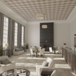 23 38W X 23 38H X 38T Small Lilley Decorative Fretwork Wood Ceiling Panels, Walnut -ZORO Materials Sale PCI20Enterprises20dba20Ekena20Millwork 2029839xx07xxa9c1a0