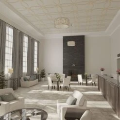 47 14W X 47 14H X 14T Large Lilley Decorative Fretwork Wood Ceiling Panels, Birch -ZORO Materials Sale PCI20Enterprises20dba20Ekena20Millwork 2029841xx07xx107332