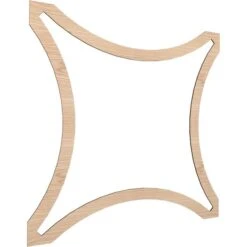 47 14W X 47 14H X 14T Large Lilley Decorative Fretwork Wood Ceiling Panels, Red Oak -ZORO Materials Sale PCI20Enterprises20dba20Ekena20Millwork 2029845xx02xxca4398