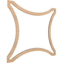 47 14W X 47 14H X 38T Large Lilley Decorative Fretwork Wood Ceiling Panels, Hickory -ZORO Materials Sale PCI20Enterprises20dba20Ekena20Millwork 2029850xx02xx82395c