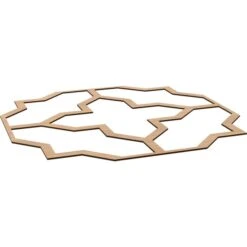 33W X 33H X 14T Small Laird Decorative Fretwork Wood Ceiling Panels, Hickory -ZORO Materials Sale PCI20Enterprises20dba20Ekena20Millwork 2029857xx05xx924903