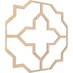 33W X 33H X 14T Small Laird Decorative Fretwork Wood Ceiling Panels, Red Oak -ZORO Materials Sale PCI20Enterprises20dba20Ekena20Millwork 2029859xx02xx1dc4f8