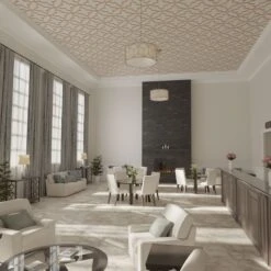 33W X 33H X 38T Small Laird Decorative Fretwork Wood Ceiling Panels, Maple -ZORO Materials Sale PCI20Enterprises20dba20Ekena20Millwork 2029861xx07xxc41746 1