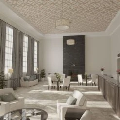 33W X 33H X 38T Small Laird Decorative Fretwork Wood Ceiling Panels, Alder -ZORO Materials Sale PCI20Enterprises20dba20Ekena20Millwork 2029861xx07xxc41746