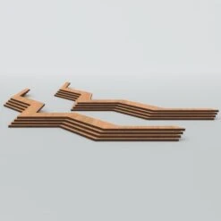 33W X 33H X 38T Small Laird Decorative Fretwork Wood Ceiling Panels, Cherry -ZORO Materials Sale PCI20Enterprises20dba20Ekena20Millwork 2029863xx06xx171742