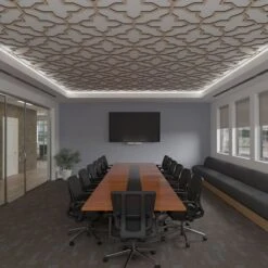 33W X 33H X 38T Small Laird Decorative Fretwork Wood Ceiling Panels, Hickory -ZORO Materials Sale PCI20Enterprises20dba20Ekena20Millwork 2029864xx08xxb6e022