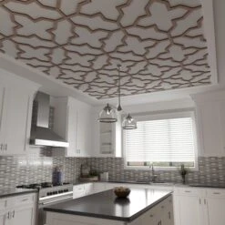 33W X 33H X 38T Small Laird Decorative Fretwork Wood Ceiling Panels, Walnut -ZORO Materials Sale PCI20Enterprises20dba20Ekena20Millwork 2029867xx09xxcd3fb1