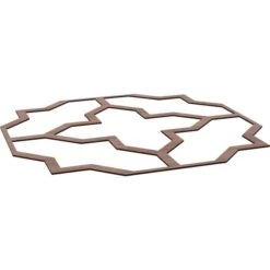 66 56W X 66 56H X 14T Large Laird Decorative Fretwork Wood Ceiling Panels, Walnut -ZORO Materials Sale PCI20Enterprises20dba20Ekena20Millwork 2029874xx05xx670887