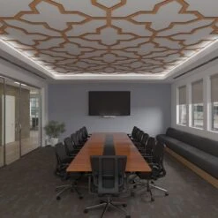 66 56W X 66 56H X 38T Large Laird Decorative Fretwork Wood Ceiling Panels, Cherry -ZORO Materials Sale PCI20Enterprises20dba20Ekena20Millwork 2029877xx08xx634682