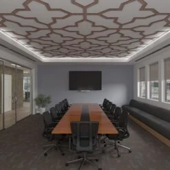66 56W X 66 56H X 38T Large Laird Decorative Fretwork Wood Ceiling Panels, Walnut -ZORO Materials Sale PCI20Enterprises20dba20Ekena20Millwork 2029881xx08xx75c65b