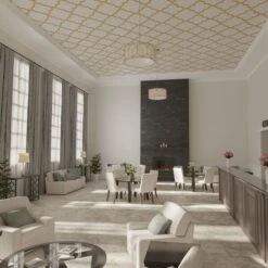 33W X 33H X 14T Small May Decorative Fretwork Wood Ceiling Panels, Wood Paint Grade -ZORO Materials Sale PCI20Enterprises20dba20Ekena20Millwork 2029886xx07xxfc7efc