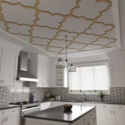 33W X 33H X 14T Small May Decorative Fretwork Wood Ceiling Panels, Wood Paint Grade -ZORO Materials Sale PCI20Enterprises20dba20Ekena20Millwork 2029886xx09xx73a5d6