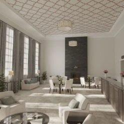 33W X 33H X 14T Small May Decorative Fretwork Wood Ceiling Panels, Walnut -ZORO Materials Sale PCI20Enterprises20dba20Ekena20Millwork 2029888xx07xxe91a4d