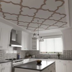 33W X 33H X 14T Small May Decorative Fretwork Wood Ceiling Panels, Walnut -ZORO Materials Sale PCI20Enterprises20dba20Ekena20Millwork 2029888xx09xx7a905f