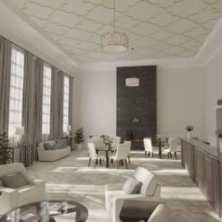 66 56W X 66 56H X 38T Large May Decorative Fretwork Wood Ceiling Panels, Birch -ZORO Materials Sale PCI20Enterprises20dba20Ekena20Millwork 2029904xx07xxe6e34f