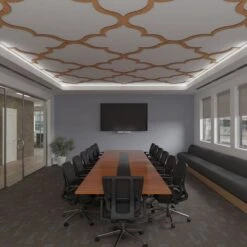 66 56W X 66 56H X 38T Large May Decorative Fretwork Wood Ceiling Panels, Cherry -ZORO Materials Sale PCI20Enterprises20dba20Ekena20Millwork 2029905xx08xxc0bc24