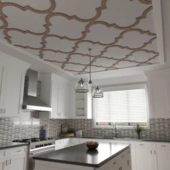 33W X 33H X 14T Small Marrakesh Decorative Fretwork Wood Ceiling Panels, Walnut -ZORO Materials Sale PCI20Enterprises20dba20Ekena20Millwork 2029916xx09xx5fe96d