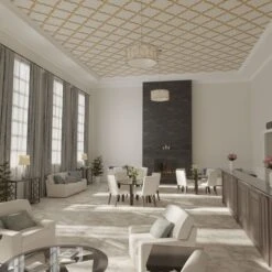 33W X 33H X 38T Small Marrakesh Decorative Fretwork Wood Ceiling Panels, Wood Paint Grade -ZORO Materials Sale PCI20Enterprises20dba20Ekena20Millwork 2029921xx07xx6571eb