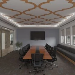 66 56W X 66 56H X 14T Large Marrakesh Decorative Fretwork Wood Ceiling Panels, Cherry -ZORO Materials Sale PCI20Enterprises20dba20Ekena20Millwork 2029926xx08xx32f2d8