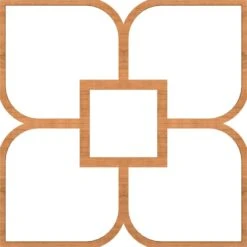 39W X 39H X 14T Small Olivia Decorative Fretwork Wood Ceiling Panels, Cherry -ZORO Materials Sale PCI20Enterprises20dba20Ekena20Millwork 2029940xx01xx0de9b4