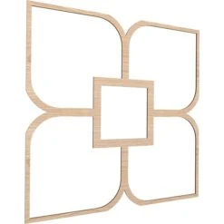 39W X 39H X 14T Small Olivia Decorative Fretwork Wood Ceiling Panels, Red Oak -ZORO Materials Sale PCI20Enterprises20dba20Ekena20Millwork 2029943xx02xxb085e9