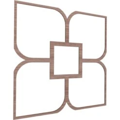 39W X 39H X 14T Small Olivia Decorative Fretwork Wood Ceiling Panels, Walnut -ZORO Materials Sale PCI20Enterprises20dba20Ekena20Millwork 2029944xx02xxb43599