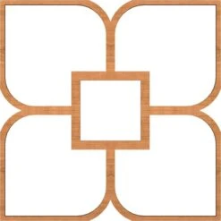 39W X 39H X 38T Small Olivia Decorative Fretwork Wood Ceiling Panels, Cherry -ZORO Materials Sale PCI20Enterprises20dba20Ekena20Millwork 2029947xx04xx656d92