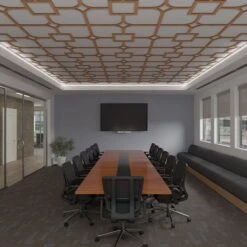 39W X 39H X 38T Small Olivia Decorative Fretwork Wood Ceiling Panels, Cherry -ZORO Materials Sale PCI20Enterprises20dba20Ekena20Millwork 2029947xx08xxe7c3dc